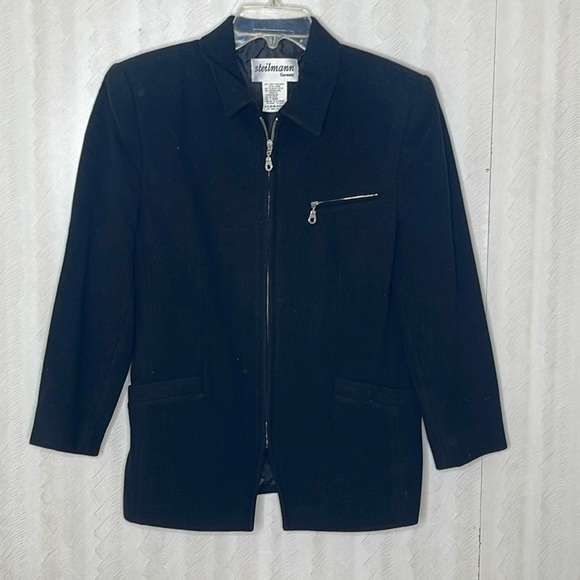 ❤️ 🆕 STEILMANN Jacket Size 38 Made In Germany - Picture 2 of 4